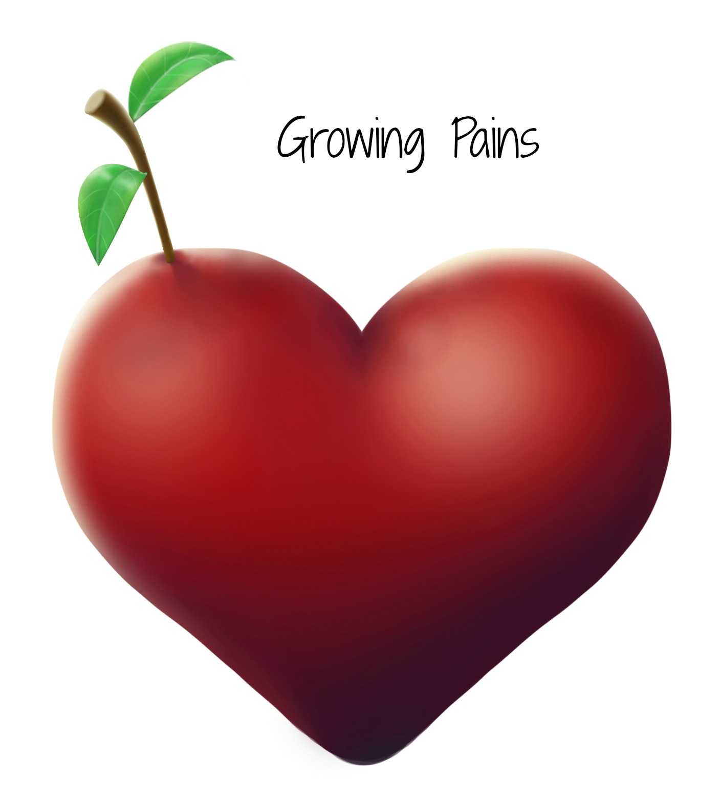 Therapy Growing Pains - Heart Shaped Apple