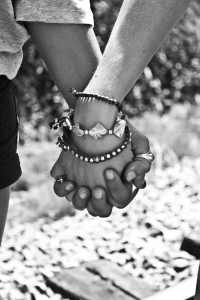 holding hands for grief support