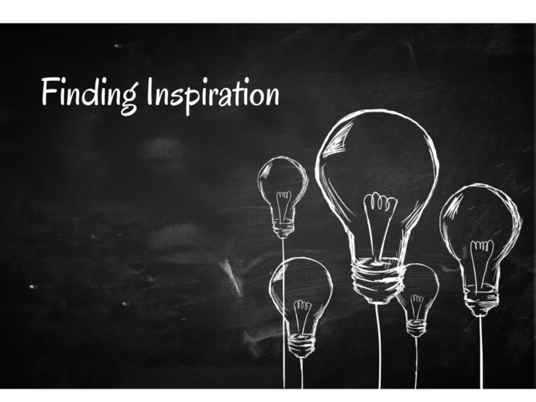 finding inspiration