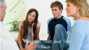 talking about teen suicide
