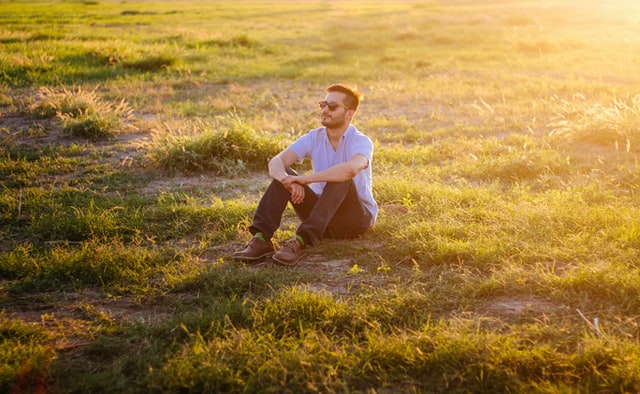 Greenwood Counseling Center man sitting needing therapy in Denver Colorado