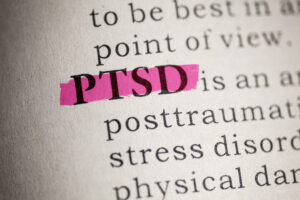 Greenwood Counseling Center with PTSD highlighted on text