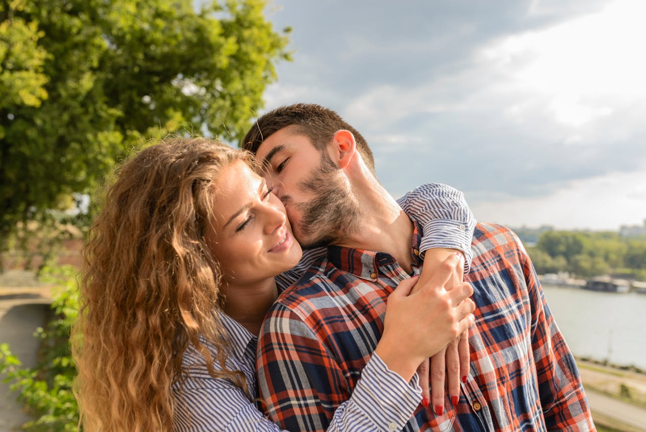 GCC Couple kissing for Couples Counseling in Denver