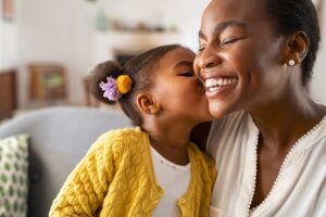 Mother and child attachment. Connect with Greenwood Counseling Center